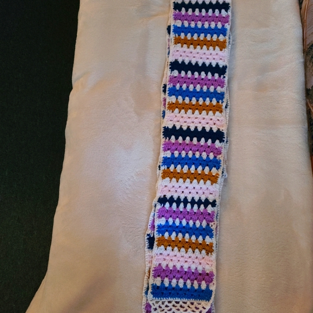 Knitted, women scarf.